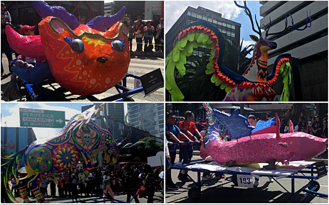 Así Se Vivió El Desfile De Alebrijes Monumentales En La CDMX - El Sol ...